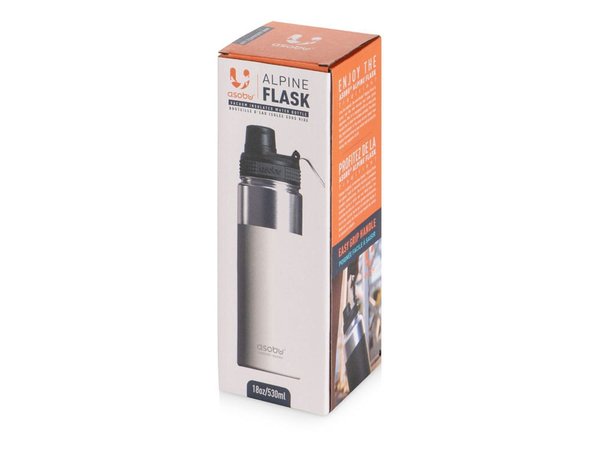 Вакуумная термобутылка «ALPINE FLASK», 530 мл - Вакуумная термобутылка «ALPINE FLASK», 530 мл