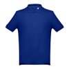 Рубашка-поло мужская ADAM, синий, 2XL, 100% хлопок, плотность 195 г/м2