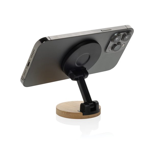 Подставка для телефона Magmount из бамбука и переработанного пластика RCS - Подставка для телефона Magmount из бамбука и переработанного пластика RCS