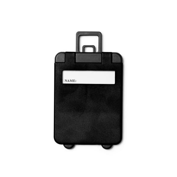 CHARTER багажная бирка BLACK - CHARTER багажная бирка BLACK