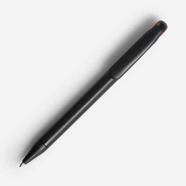 Ручка шариковая Prodir DS1 TMM Dot, черная с оранжевым