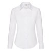 Рубашка "Lady-Fit Long Sleeve Oxford Shirt", белый_L, 70% х/б, 30% п/э, 130 г/м2