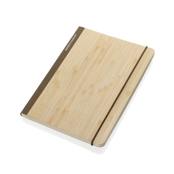 Блокнот Scribe с обложкой из бамбука, А5, 80 г/м² - Блокнот Scribe с обложкой из бамбука, А5, 80 г/м²