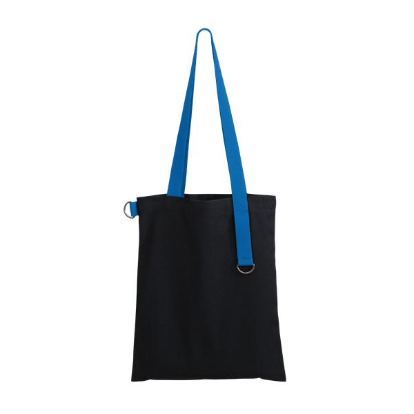 Шоппер Superbag black - Шоппер Superbag black (чёрный с голубым)