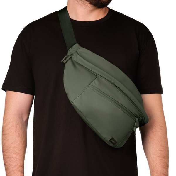 Сумка через плечо (cross body) Бостон (Boston), зеленая