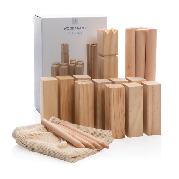 Деревянный игровой набор Kubb - Деревянный игровой набор Kubb