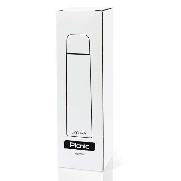 Термос Picnic Silver, серебристый - Термос Picnic Silver, серебристый