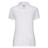 Поло "Lady-Fit 65/35 Polo", белый_L, 65% п/э, 35% х/б, 170 г/м2