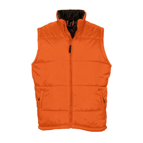 Жилет мужской WARM 210T - Жилет "Warm", оранжевый_3XL, 100% нейлон, 210Т, подкладка: 100 % полиэстер, плотность: 190T