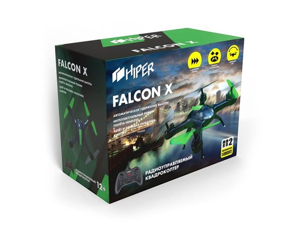 Радиоуправляемый квадрокоптер «FALCON X» - Радиоуправляемый квадрокоптер «FALCON X»