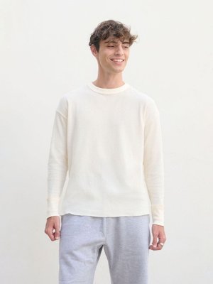 футболка с длинным рукавом thermal t, бежевая (неокрашенная)