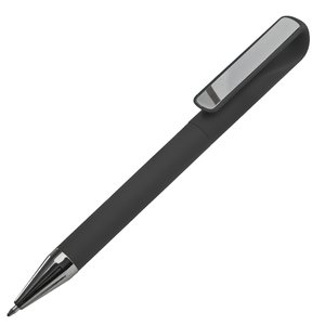 ручка шариковая glossy gun с покрытием soft touch