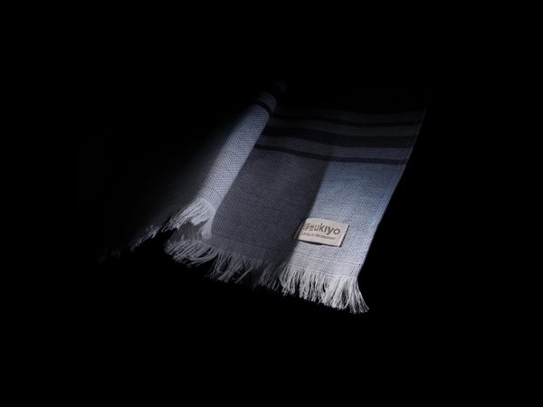 Накидка Ukiyo Yumiko из переработанного хлопка AWARE™, 100x180 см - Накидка Ukiyo Yumiko из переработанного хлопка AWARE™, 100x180 см