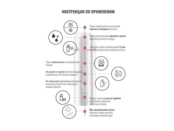 Термос Relaxika «102» 2 чашки - Термос Relaxika «102» 2 чашки