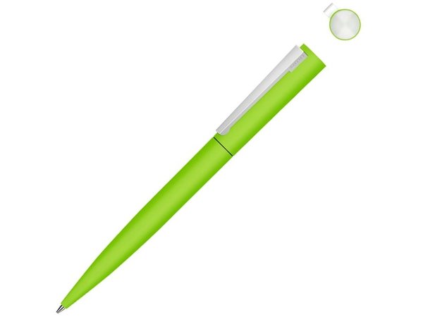 Ручка шариковая металлическая «Brush Gum», soft-touch - Ручка шариковая металлическая «Brush Gum», soft-touch