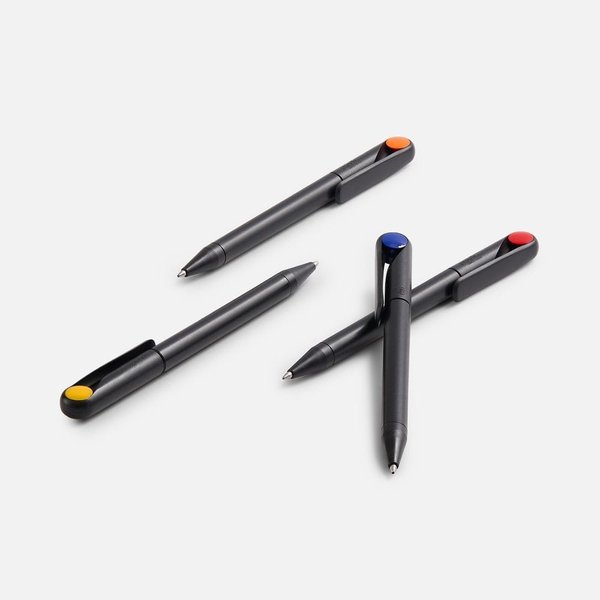 Ручка шариковая Prodir DS1 TMM Dot, серая с черным