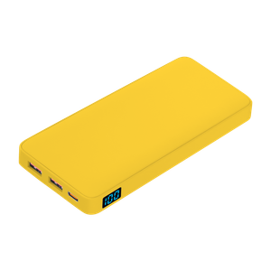 внешний аккумулятор с подсветкой анкор плюс pd (ancor pd plus) 10000 mah, желтый