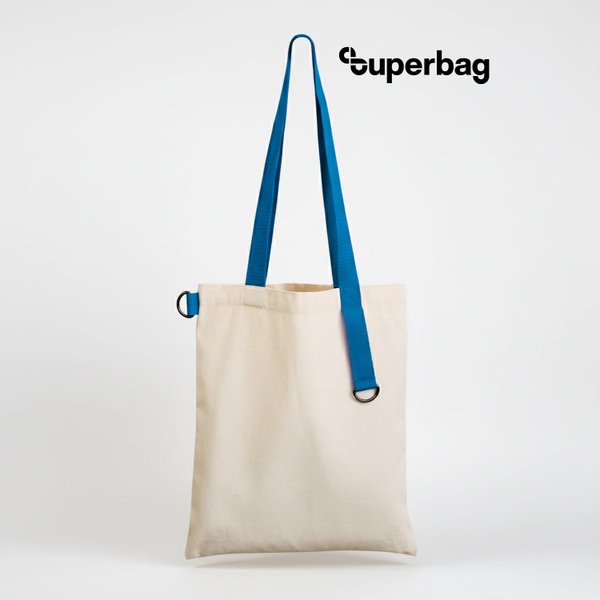 Шоппер Superbag - Шоппер Superbag (неокрашенный с голубым)