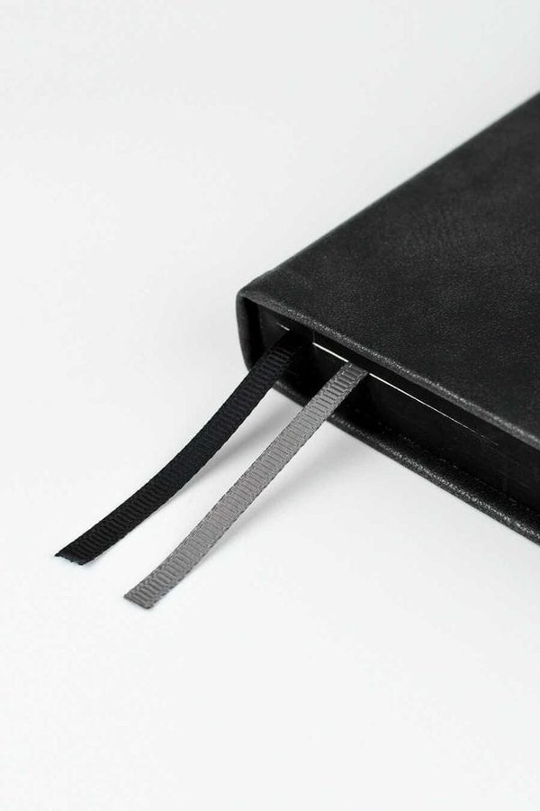 Ежедневник Leadmark, недатированный, черный