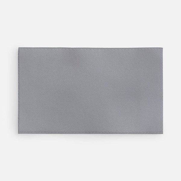 Лейбл тканевый Epsilon, M, серый