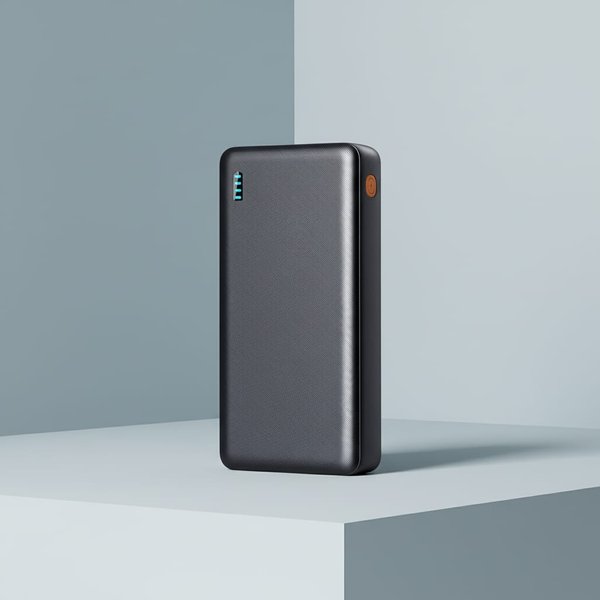 Внешний аккумулятор Belong, 20000 Mah, черный - Внешний аккумулятор Belong, 20000 Mah, черный