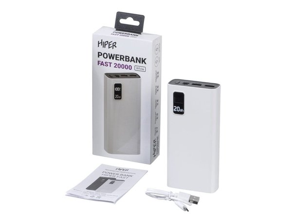 Портативный внешний аккумулятор «FAST», 20000 mAh - Портативный внешний аккумулятор «FAST», 20000 mAh
