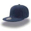 Бейсболка "SNAP BACK", 6 клиньев, пластик. застежка,темно-синий, 100% п/э,100% х/б, 400 гр/м2