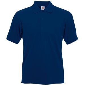 Поло мужское SLIM FIT POLO 210 - Поло "Slim Fit Polo", темно-синий_2XL, 97% х/б, 3% эластан, 220 г/м2