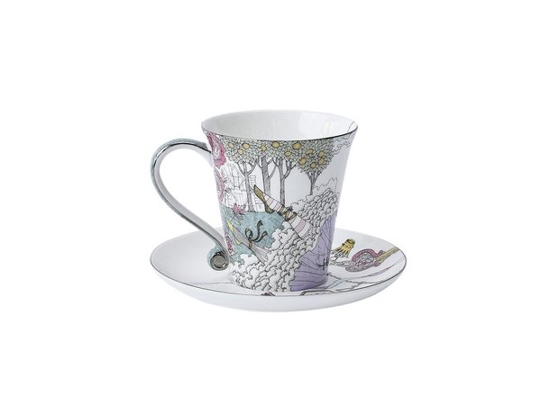 Набор чашка и блюдце «TEA SET ALICE» - Набор чашка и блюдце «TEA SET ALICE»