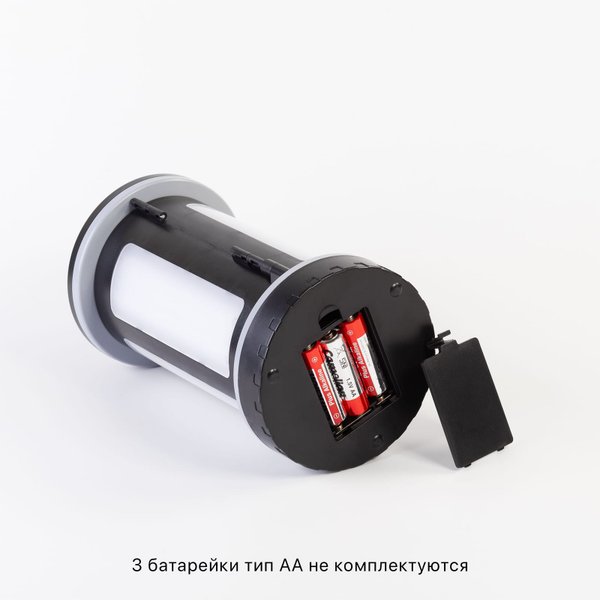 Набор инструментов "Pod" с фонарем - Набор инструментов "Pod" с фонарем черный с серым