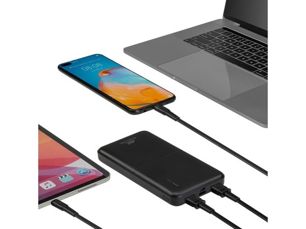Внешний аккумулятор с быстрой зарядкой QC/PD VA2532, 10000 mAh - Внешний аккумулятор с быстрой зарядкой QC/PD VA2532, 10000 mAh