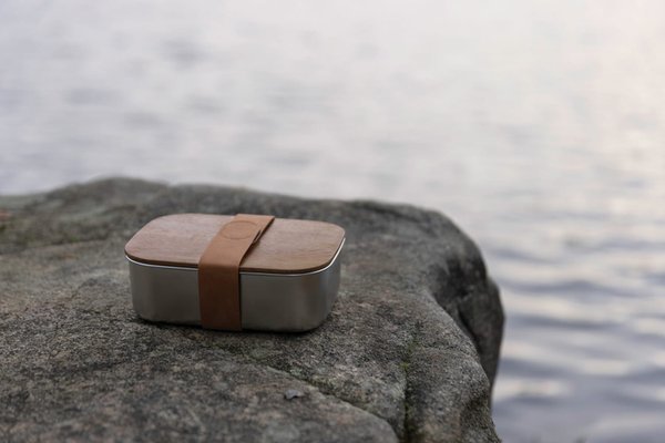 Ланч-бокс VINGA Ciro из переработанной стали RCS - Ланч-бокс VINGA Ciro из переработанной стали RCS