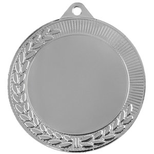 медаль regalia, большая, серебристая