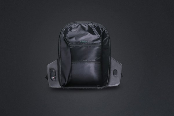 Рюкзак KORIN HiPack 43х33х16 см, черный - Рюкзак KORIN HiPack 43х33х16 см, черный