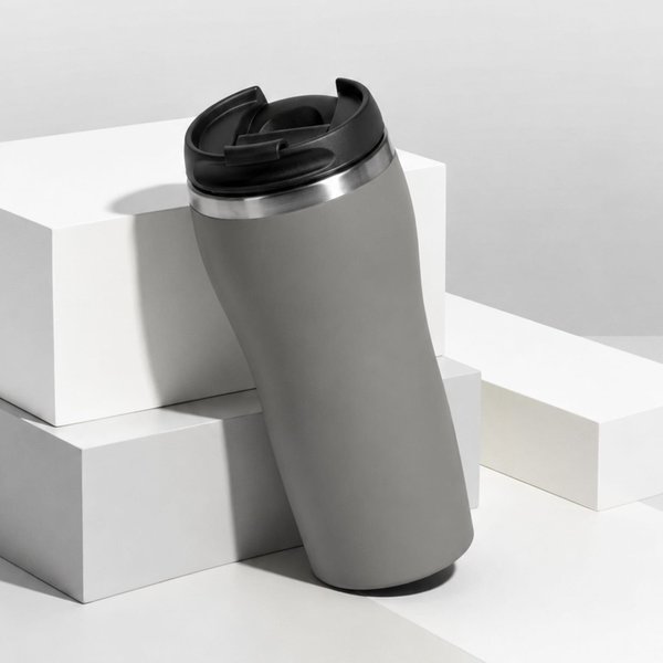 Термокружка «Double wall mug С1» soft-touch, 350 мл - Термокружка «Double wall mug С1» soft-touch, 350 мл