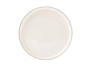 тарелка «plate 1 wht»