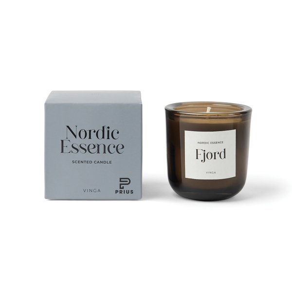 Маленькая ароматическая свеча VINGA Nordic Essence в стекле - Маленькая ароматическая свеча VINGA Nordic Essence в стекле