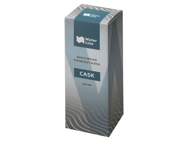 Вакуумная термобутылка с медной изоляцией «Cask», soft-touch, 500 мл - Вакуумная термобутылка с медной изоляцией «Cask», soft-touch, 500 мл