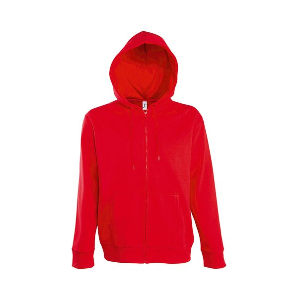 Толстовка SEVEN MEN 280 - Толстовка "Seven Men", красный_S, 50% хлопок, 50% полиэстер, 280м/г2