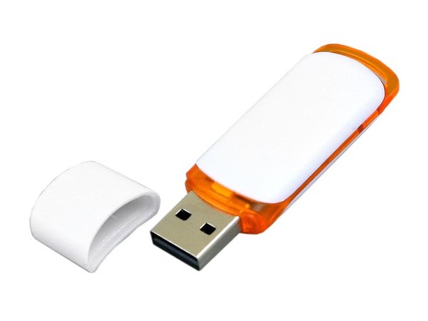 USB 2.0- флешка на 16 Гб с цветными вставками - USB 2.0- флешка на 16 Гб с цветными вставками
