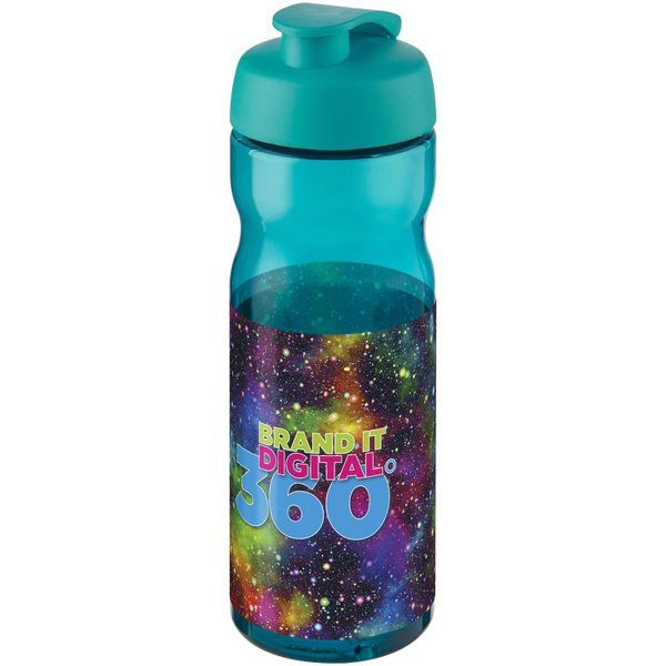 Спортивная бутылка H2O Active® Base 650 мл с откидной крышкой - Спортивная бутылка H2O Active® Base 650 мл с откидной крышкой