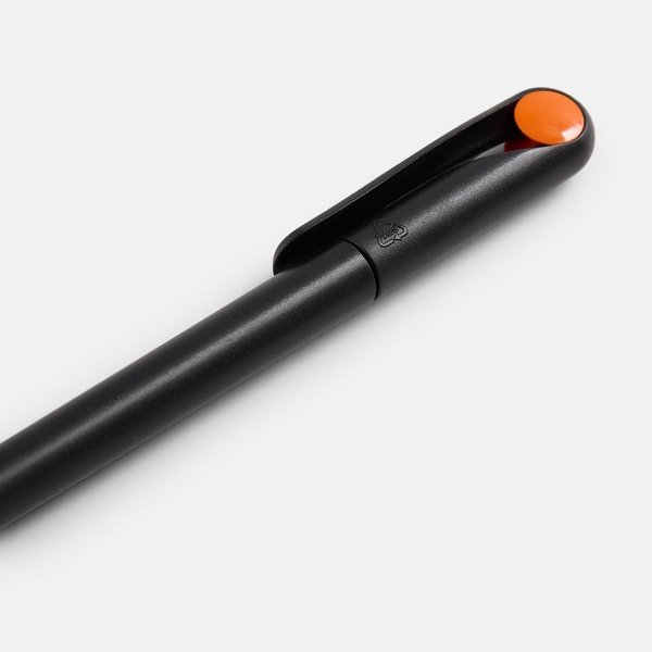 Ручка шариковая Prodir DS1 TMM Dot, черная с оранжевым