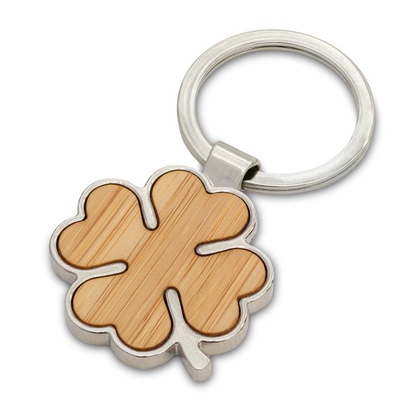 Брелок Bray Clover, коричневый - Брелок Bray Clover, коричневый