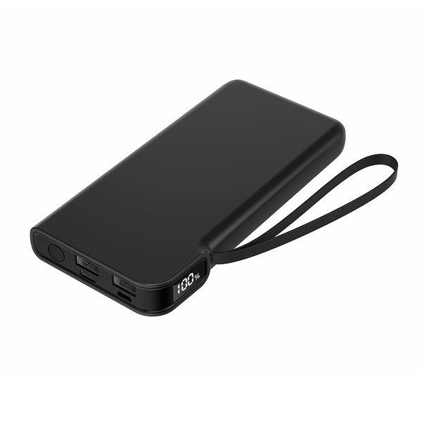 Внешний аккумулятор Cesare 10000 mAh - Внешний аккумулятор Cesare 10000 mAh, черный