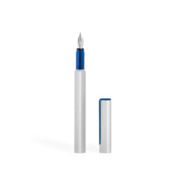 Перьевая ручка PININFARINA PF One SILVER - Перьевая ручка PININFARINA PF One SILVER /BLUE