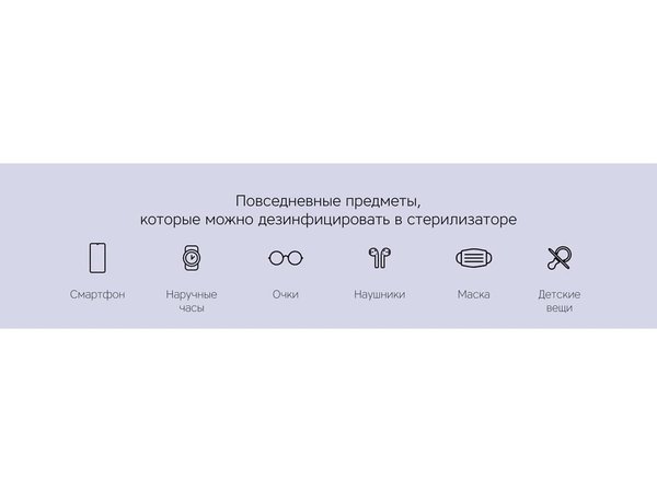Портативный стерилизатор «Portable Sterilizer» с функцией беспроводной зарядки - Портативный стерилизатор «Portable Sterilizer» с функцией беспроводной зарядки