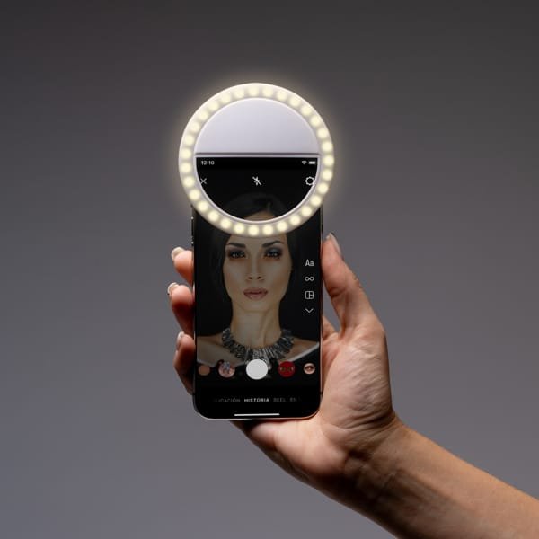 Подсветка для селфи LUMAX WHITE - Подсветка для селфи LUMAX WHITE