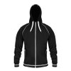 Толстовка мужская "COIMBRA" , черный, 2XL, 80% полиэстер, 20% хлопок, 320 г/м2