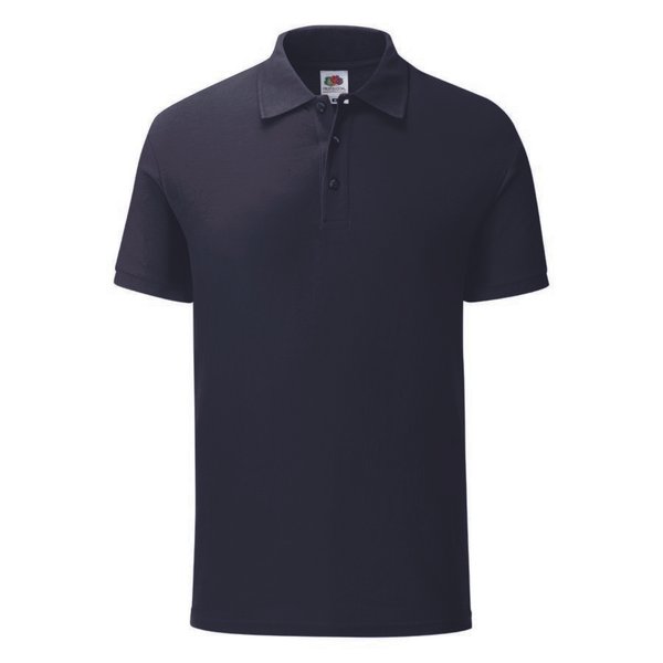 Поло мужское ICONIC POLO 170 - Поло "Iconic Polo", темно-синий, S, 100% х/б, 180 г/м2