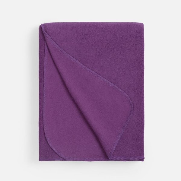 Флисовый плед Warm&Peace XL, фиолетовый